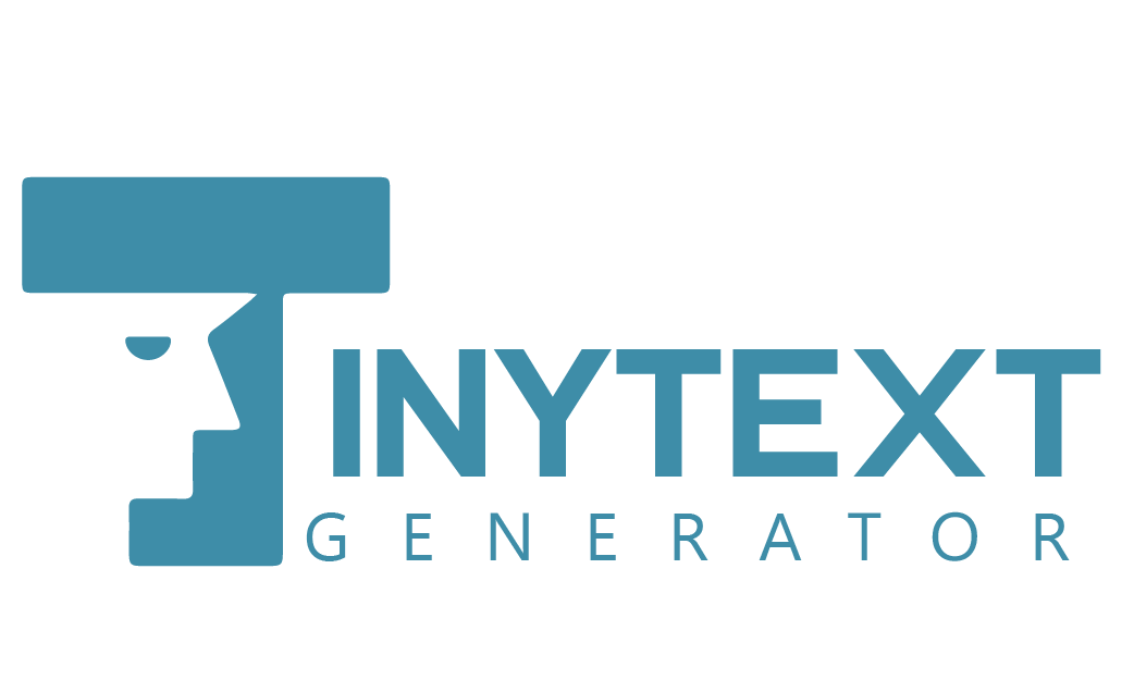 Tiny Text Generator Logo
